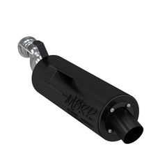 MBRP Exhaust AT-6512SP Sport Muffler. USFS Approved Spark Arrestor. - Black Patch Performance - MBRPAT6512SP