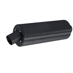 MBRP Exhaust AT-8010P Performance Muffler. USFS Approved Spark Arrestor. - Black Patch Performance - MBRPAT8010P