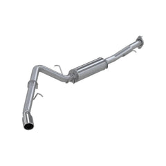 MBRP Exhaust 3in. Cat Back; Single Side; T409 - Black Patch Performance - MBRPS5044409