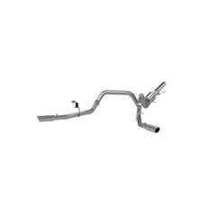 MBRP Exhaust 3in. Cat Back; Dual Split Side; T409 - Black Patch Performance - MBRPS5082409