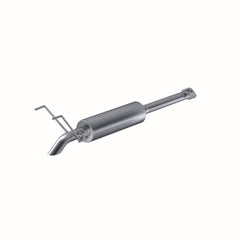 MBRP Exhaust 2 1/2in. Cat Back; Turn Down; AL - Black Patch Performance - MBRPS5332AL