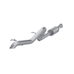 MBRP Exhaust 2 1/2in. Off-Road Tail Pipe; Muffler before Axle; AL - Black Patch Performance - MBRPS5514AL