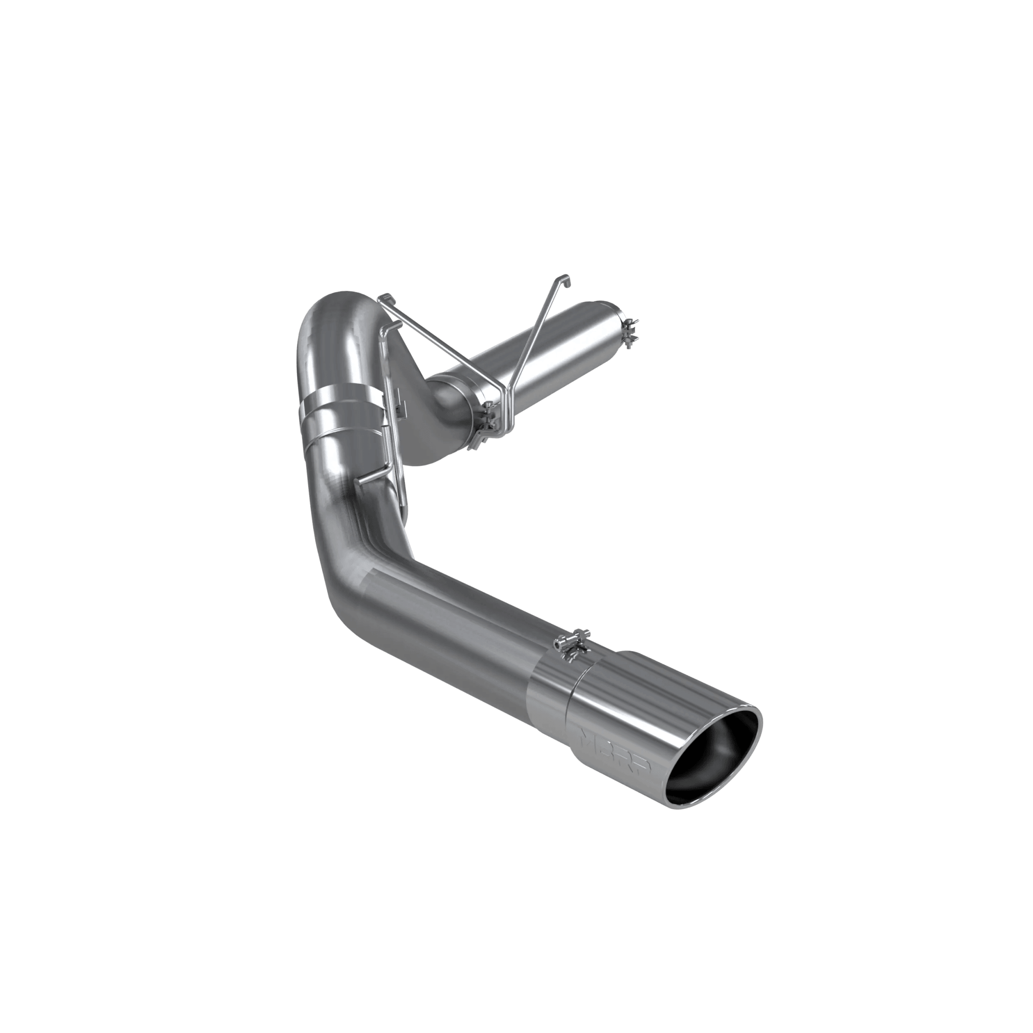MBRP Exhaust 5in. Filter Back; Single Side; AL - Black Patch Performance - MBRPS61340AL