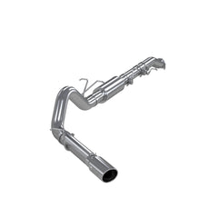 MBRP Exhaust 4in. Cat Back; Single Side (Stock Cat) Exit; AL - Black Patch Performance - MBRPS6208AL