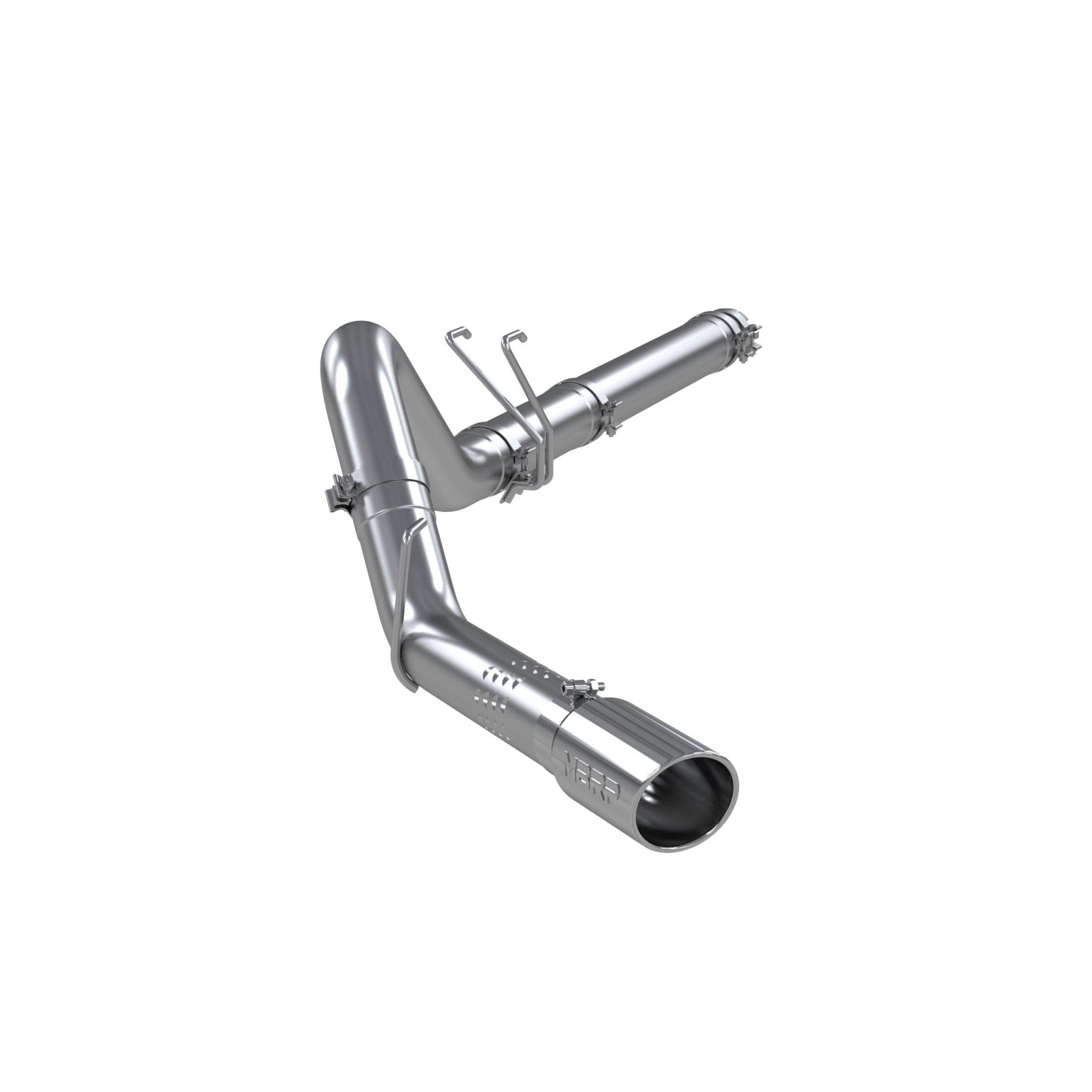 MBRP Exhaust 4in. Filter Back; Single Side Exit; T409 - Black Patch Performance - MBRPS6242409