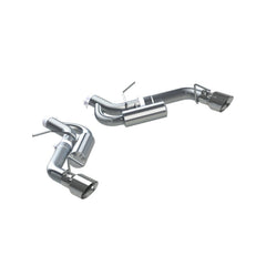MBRP Exhaust 3" Dual Axel Back, T409 - Black Patch Performance - MBRPS7034409