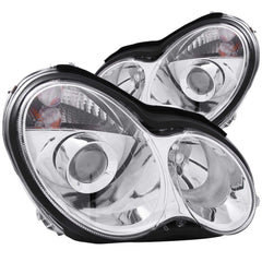 Mercedes-Benz (Sedan) Headlight Set - ANZO USA - Electrical, Lighting and Body