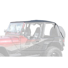 RAM Frameless Soft Top - Black Patch Performance - RAMP109435