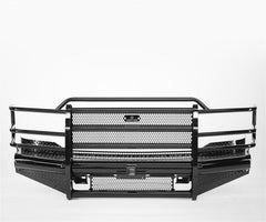 99-04 Ford F250/F350 Ranch Hand Legend Front Bumper - Black Patch Performance - RANCFBF991BLR
