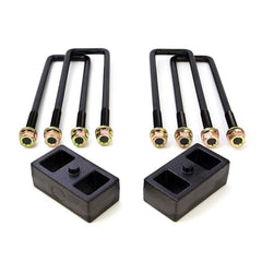 Chevrolet, GMC Suspension Leaf Spring Block Kit - Rear - Black Patch Performance - READ663122
