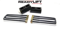 ReadyLIFT 1999-18 TOYOTA TUNDRA/TACOMA 2'' Rear Block Kit - Black Patch Performance - READ665002