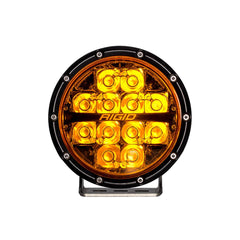 360-Series 6 Inch Spot with Amber PRO Lens - Pair - Black Patch Performance - RIGI36210