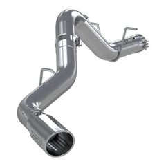 MBRP Exhaust S6059AL 4in. Filter Back; Single Side Exit; AL - Black Patch Performance - S6059AL