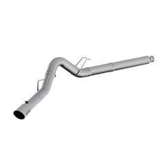 MBRP Exhaust 5in. Filter Back; Single Side Exit; AL - Black Patch Performance - S62460AL