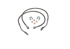 Chevrolet, GMC (4WD) Brake Hydraulic Hose Kit - Front - Black Patch Performance - SUPE91355