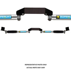 Superlift 92709 Dual Steering Stabilizer Kit - SL SS Bilstein (Gas) - 09-13 Ram 2500/3500 4WD - Black Patch Performance - SUPE92709