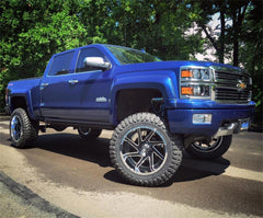 Chevrolet, GMC (4.3, 5.3, 6.2 - 4WD) Suspension Lift Kit - Black Patch Performance - SUPEK908KG