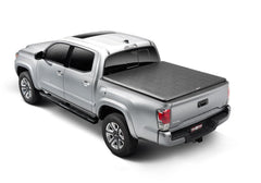 TruXport Tonneau Cover - Black - 2014-2021 Toyota Tundra 5' 6" Bed with Deck Rail System with or without Trail Special Edition Storage Boxes - Black Patch Performance - TRUX273901