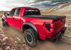 Lo Pro Tonneau Cover - Black - 2019-2023 Ford Ranger 5' Bed - Black Patch Performance - TRUX531001