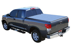 Deuce Tonneau Cover - Black - Compatible with Cargo Channel System - 2007-2021 Toyota Tundra with Track System 5' 6" Bed with or without Trail Special Edition Storage Boxes - Black Patch Performance - TRUX763801