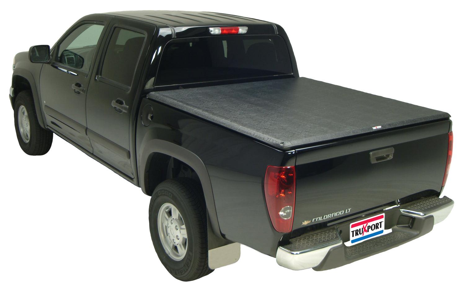 TruXport Tonneau Cover - Black - 2004-2012 Chevy Colorado/GMC Canyon 5' Bed - Accessories from Black Patch Performance