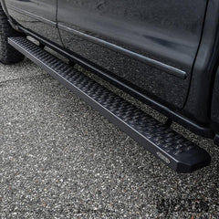 WES Running Boards - Grate - Black Patch Performance - wes27-74755