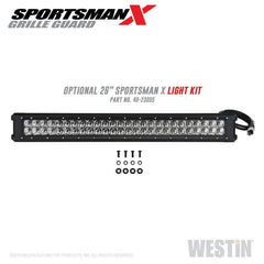 WES Sportsman Grille Guards - Black Patch Performance - wes40-33995