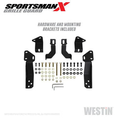WES Sportsman Grille Guards - Black Patch Performance - wes40-33995
