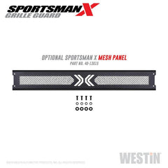 WES Sportsman Grille Guards - Black Patch Performance - wes40-33995