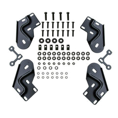 WES Nerf Bars - Platinum 4 - Black Patch Performance - WEST211335
