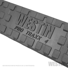 Westin 21-24090 PRO TRAXX 4 Oval Nerf Step Bars - Black Patch Performance - WEST2124090