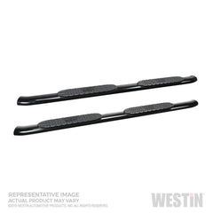 Westin 21-24125 PRO TRAXX 4 Oval Nerf Step Bars - Black Patch Performance - WEST2124125