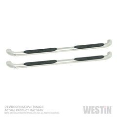 Chevrolet, GMC (Crew Cab Pickup - 2.7, 3.0, 4.3, 5.3, 6.2) Step Nerf Bar - Black Patch Performance - WEST214130