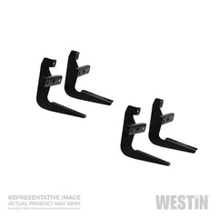 WES Running Board Mount Kits - Black Patch Performance - WEST271375