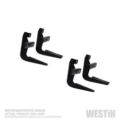 WES Running Board Mount Kits - Black Patch Performance - WEST271375