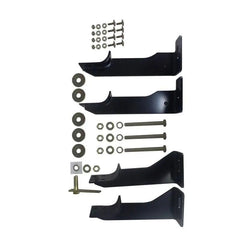 WES Running Board Mount Kits - Black Patch Performance - WEST271725
