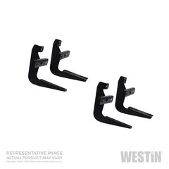 WES Running Board Mount Kits - Black Patch Performance - WEST271725