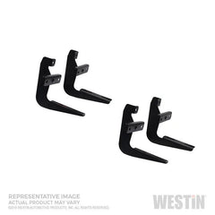 WES Running Board Mount Kits - Black Patch Performance - WEST271725