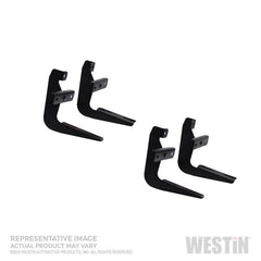 WES Running Board Mount Kits - Black Patch Performance - WEST272195