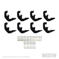 WES Running Board Mount Kits - Black Patch Performance - WEST272255