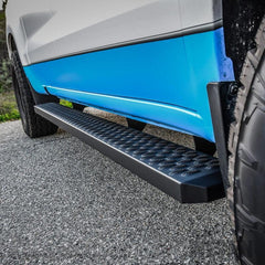 WES Running Boards - Grate - Black Patch Performance - WEST2774745