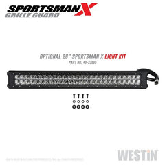 WES Sportsman Grille Guards - Black Patch Performance - WEST4033825