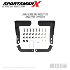 WES Sportsman Grille Guards - Black Patch Performance - WEST4033825