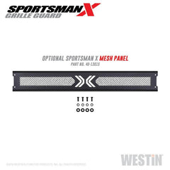 WES Sportsman Grille Guards - Black Patch Performance - WEST4033875