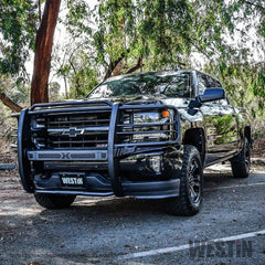 WES Sportsman Grille Guards - Black Patch Performance - WEST4033875