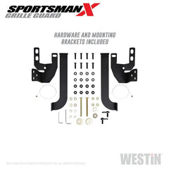 WES Sportsman Grille Guards - Black Patch Performance - WEST4033885