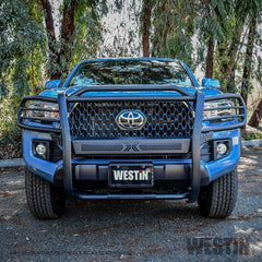 WES Sportsman Grille Guards - Black Patch Performance - WEST4033885