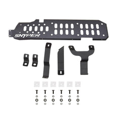 Westin 42-21055 Gas Tank Skid Plate - Black Patch Performance - WEST4221055