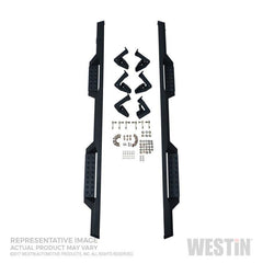 WES Nerf Bars - HDX Drop - Black Patch Performance - WEST5613835