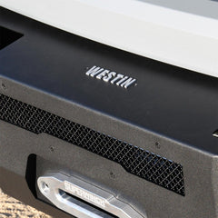 Westin 58-411035 Pro-Series Front Bumper - Black Patch Performance - WEST58411035